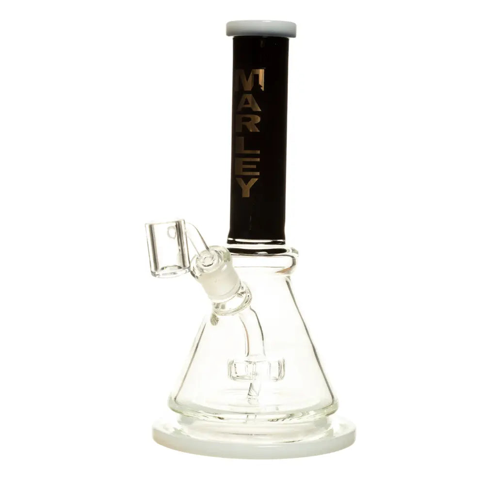 10" Marley Solid Bottom Dab Rig in Yellow - Marley