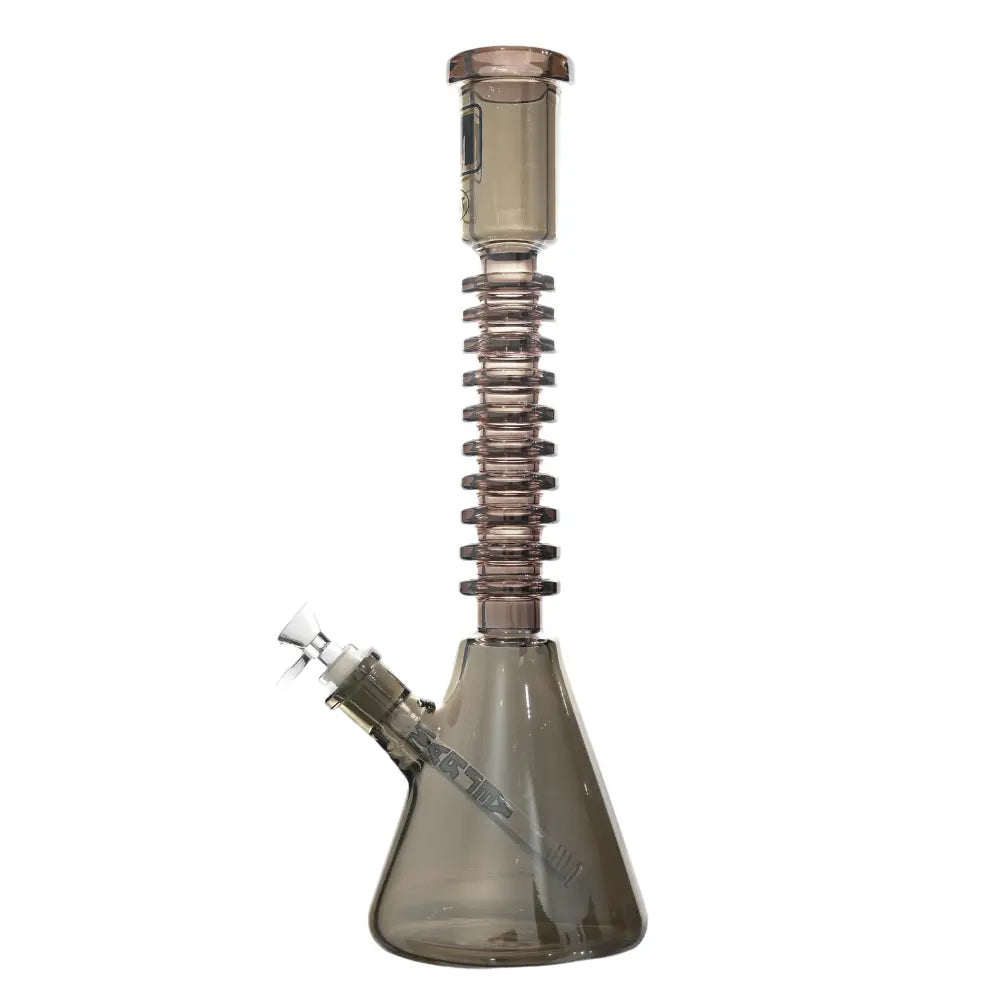 16" 7mm Marley Twisted Spiral Bong in Green - Marley