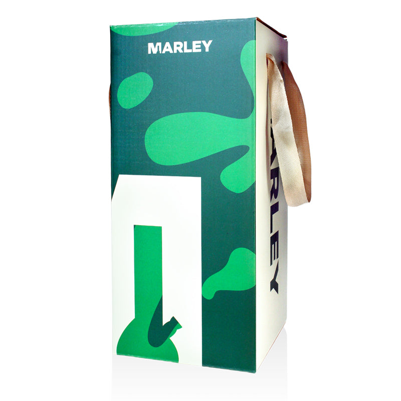 8.5" Marley Classic Bubble Base Bong - Marley