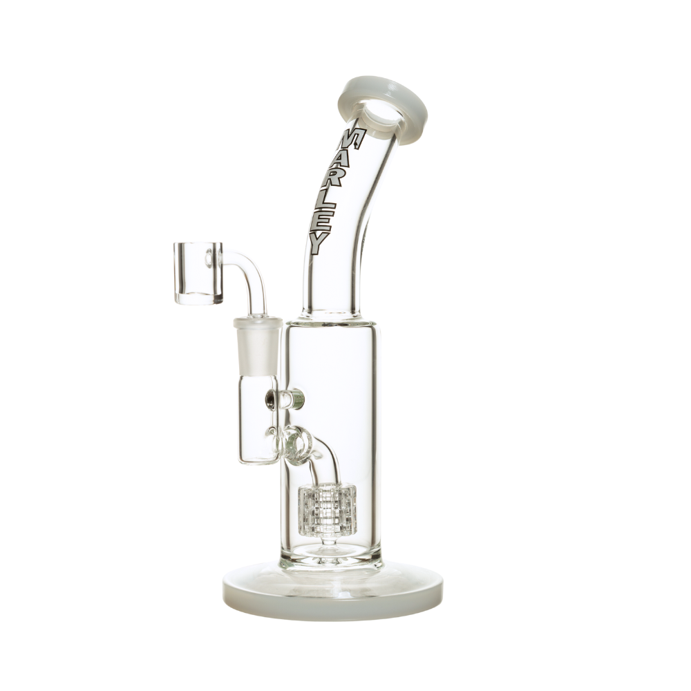 9" Marley Ocean Spray Dab Rig in White - Marley