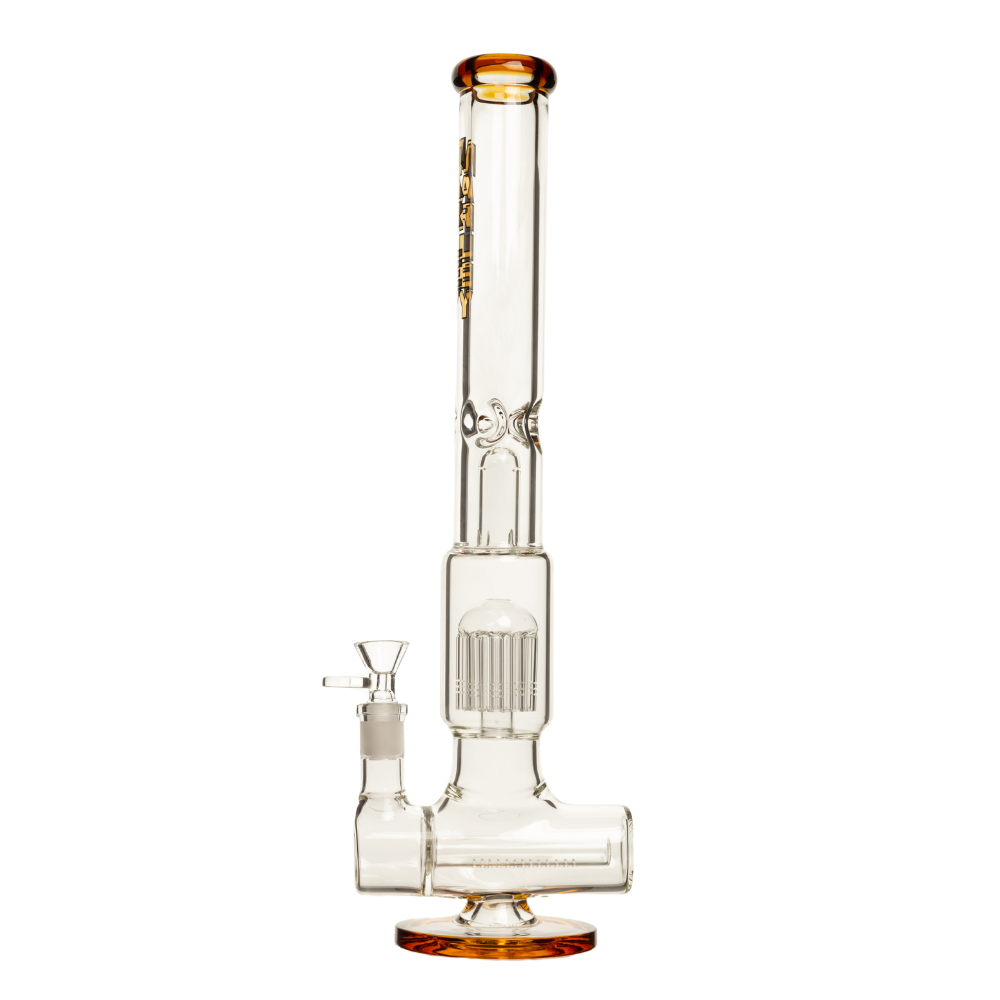20" Marley World Engine Bong in Amber - Marley
