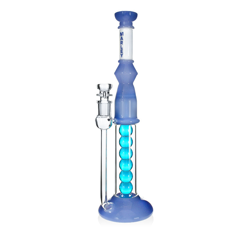 15" Marley Freezable Balls Straight Shooter in Blue - Marley