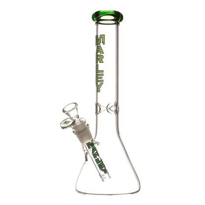 11" 5mm Marley Clear Beaker Bong Marley