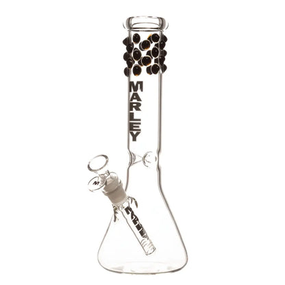 12" 5mm Marley Bubble Beads Beaker Bong Marley
