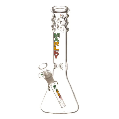 12" 5mm Marley Bubble Beads Beaker Bong Marley