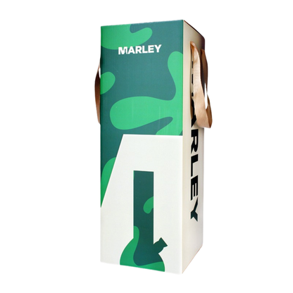 12" 9mm Midnight Aura Premium Beaker - Marley
