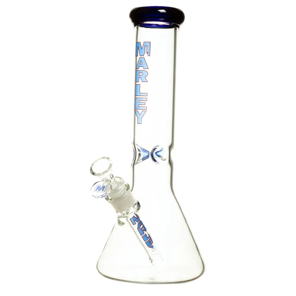 12" Marley Classic Comfort Beaker Bong in Black - Marley