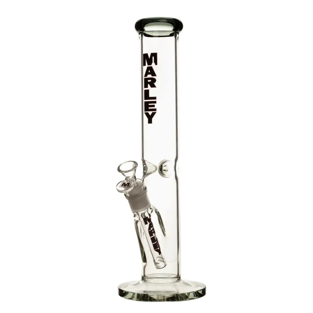 14" Marley Straight Tube Bong in Amber - Marley