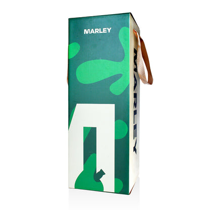 16" 9mm Marley Twisted Glow Beaker Bong - Marley