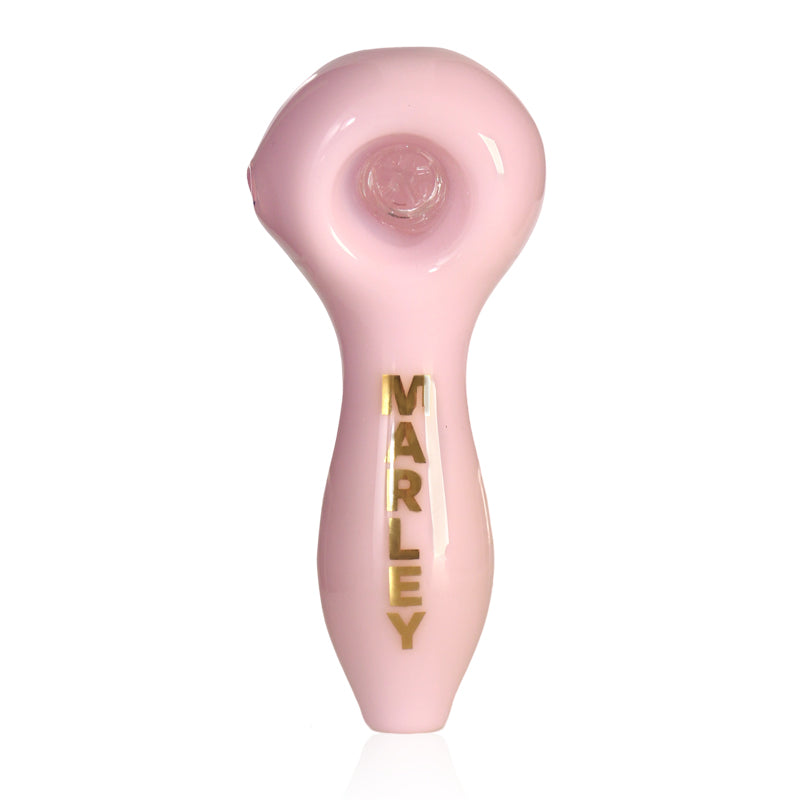 4" Marley Star Glass Hand Pipe - Marley