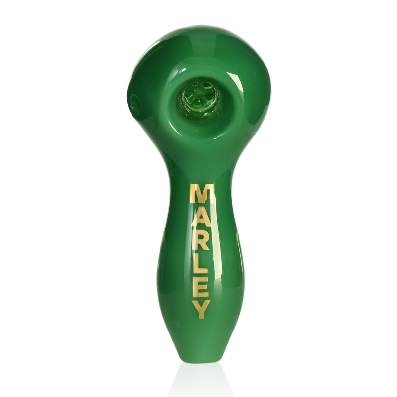 4" Marley Star Glass Hand Pipe - Marley