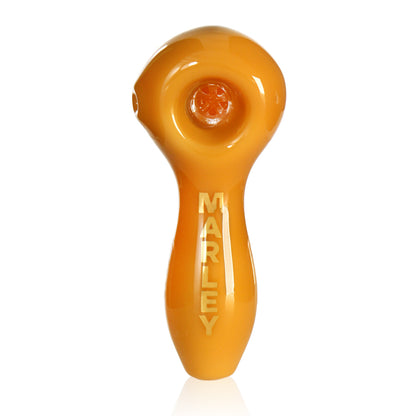 4" Marley Star Glass Hand Pipe - Marley