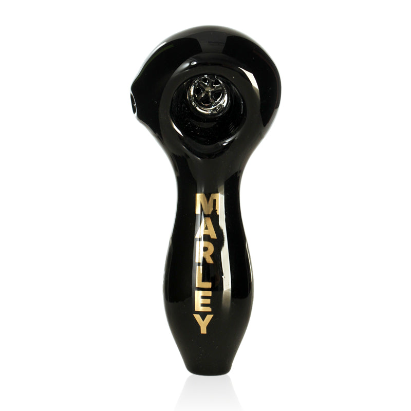 4" Marley Star Glass Hand Pipe - Marley