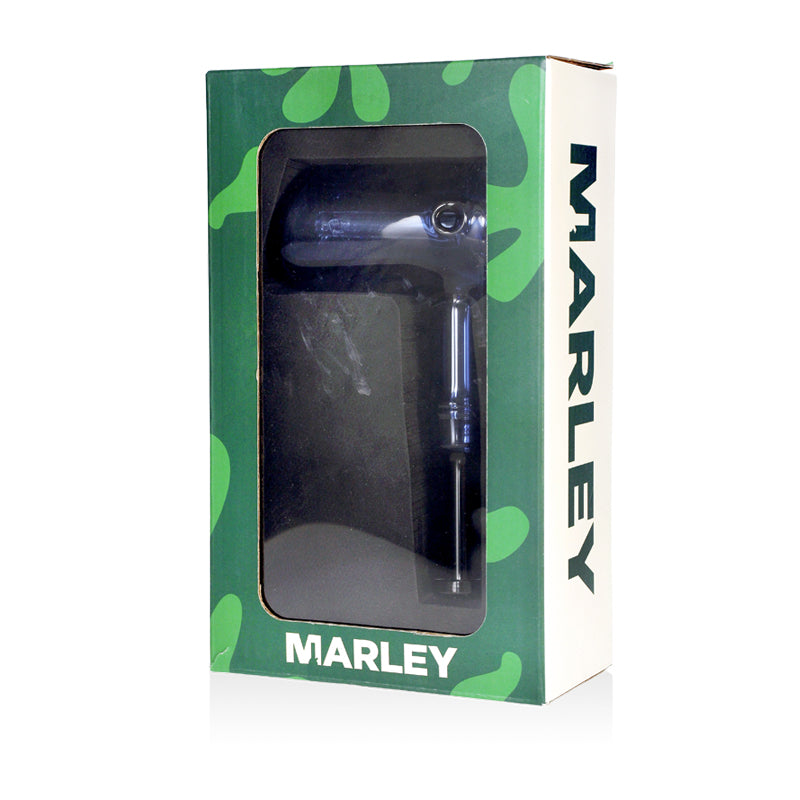 5.5" Marley Mini Barrel Glass Bubbler - Marley