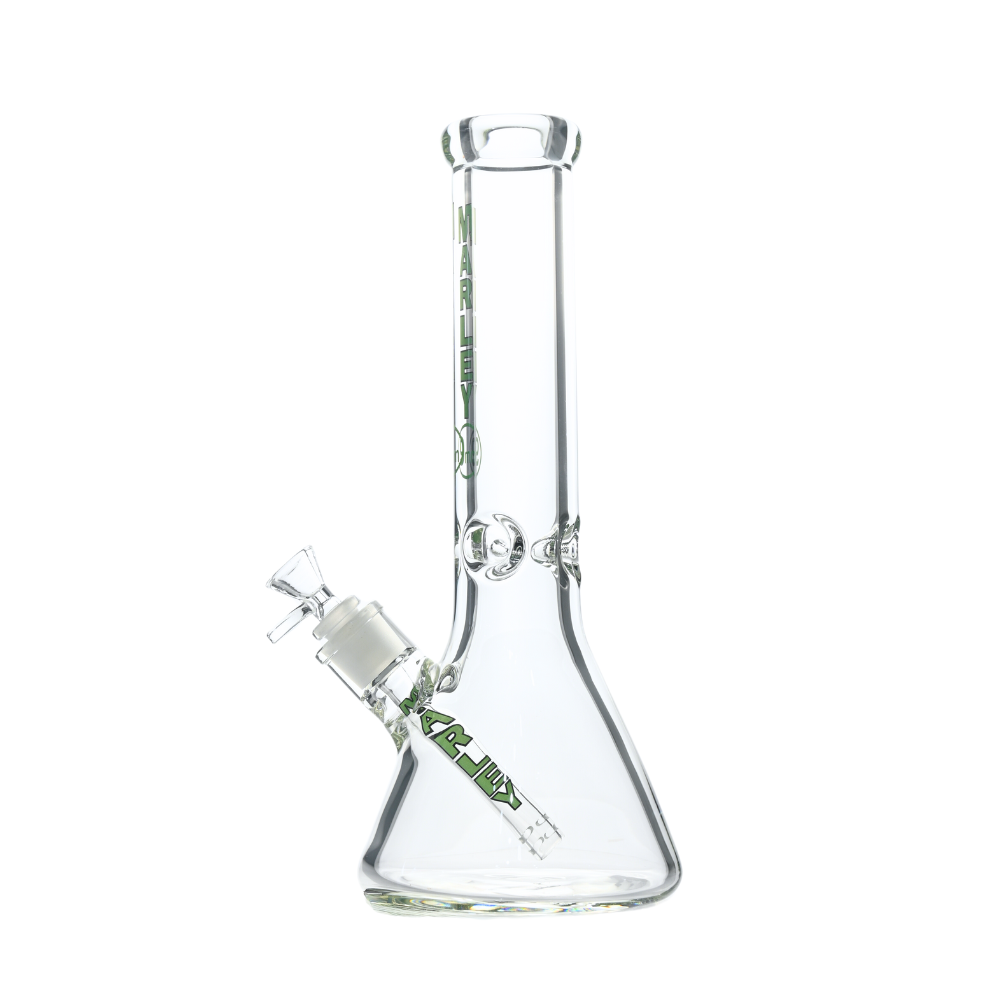 12" Marley Compact Cloud Bong in White Gold - Marley