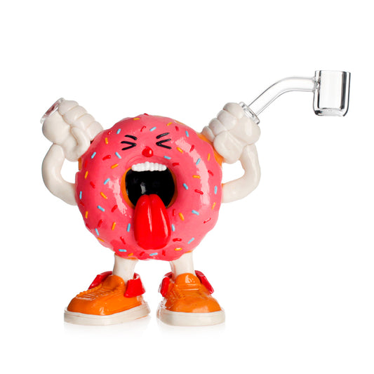 5.3" Marley Sprinkle Scream Donut Bong - Marley