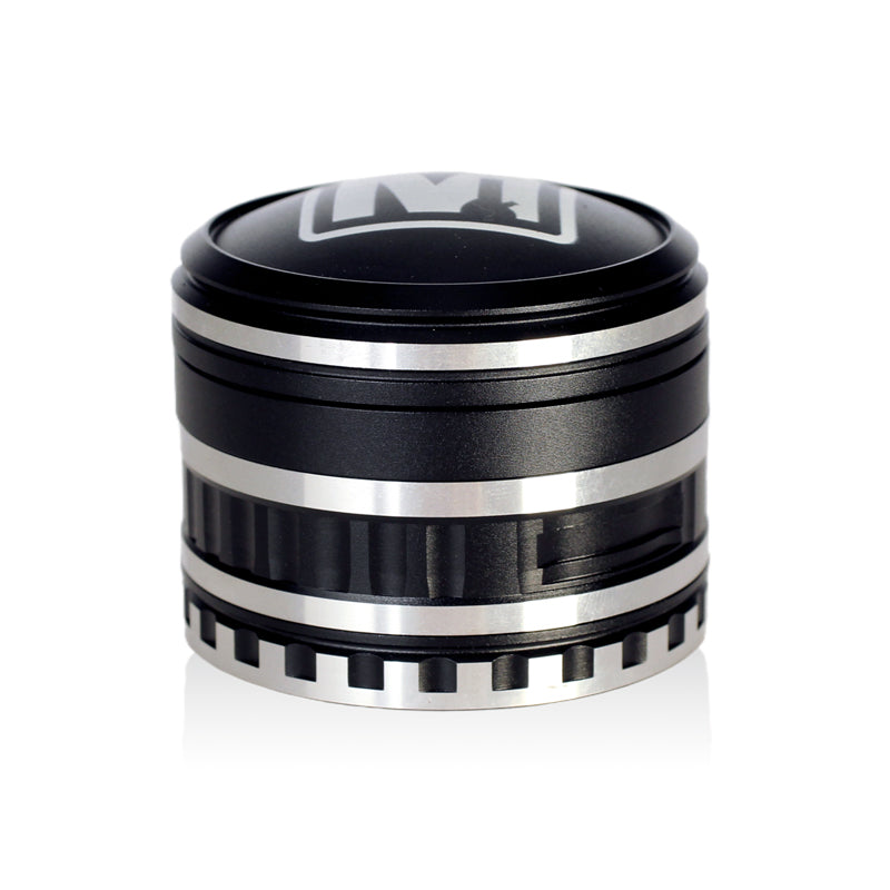 Marley 4-Piece Lotus Engraved Strong Aluminum Grinder