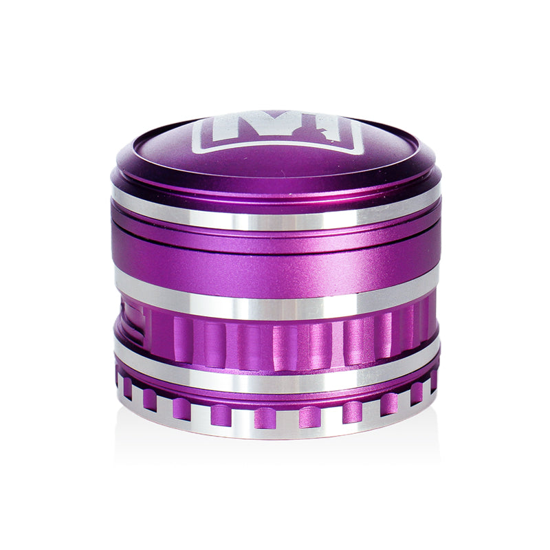 Marley 4-Piece Lotus Engraved Strong Aluminum Grinder