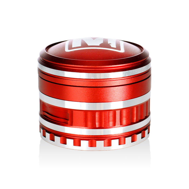 Marley 4-Piece Lotus Engraved Strong Aluminum Grinder