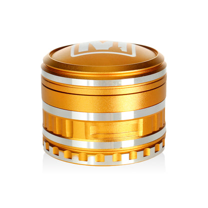 Marley 4-Piece Lotus Engraved Strong Aluminum Grinder