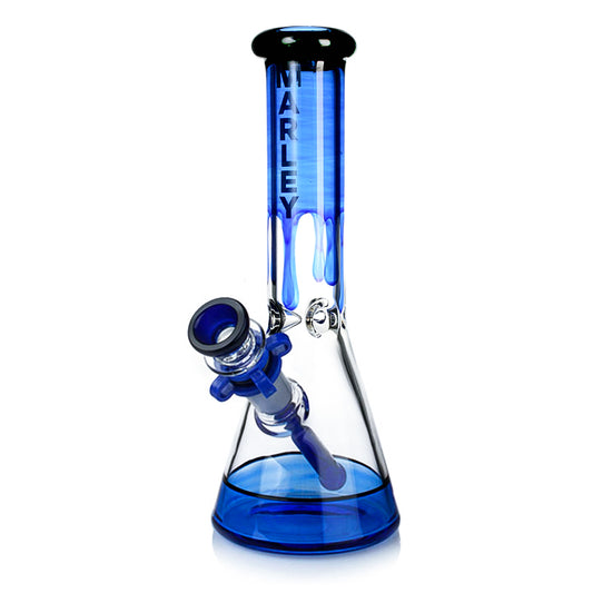 10" 5mm Marley Drip Crown Beaker - Marley
