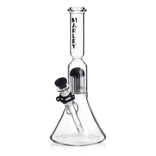 13" Marley Single Perc Ice Beaker Bong - Marley