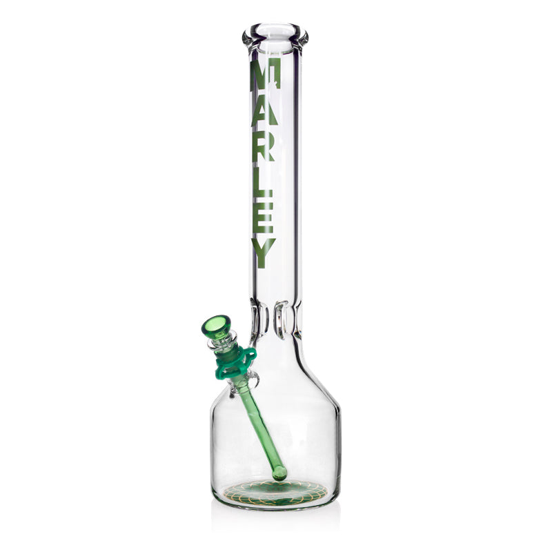 18" 7mm Marley Cylindrical Elegance Bong - Marley