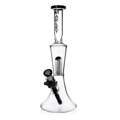 13.5" Marley Hourglass Crown Beaker in Blue - Marley