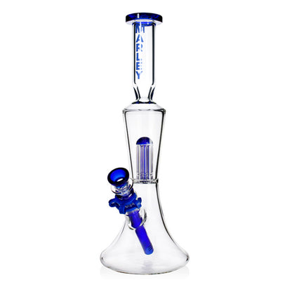 13.5" Marley Hourglass Crown Beaker in Black - Marley
