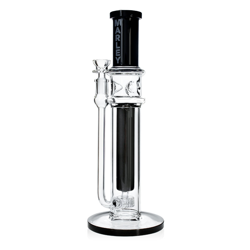 14" Marley Prism Perc Tower Bong in Pink - Marley
