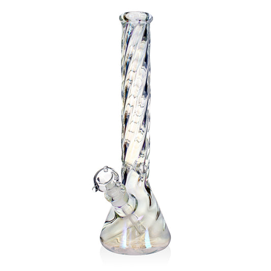 16" 9mm Marley Twisted Glow Beaker Bong - Marley