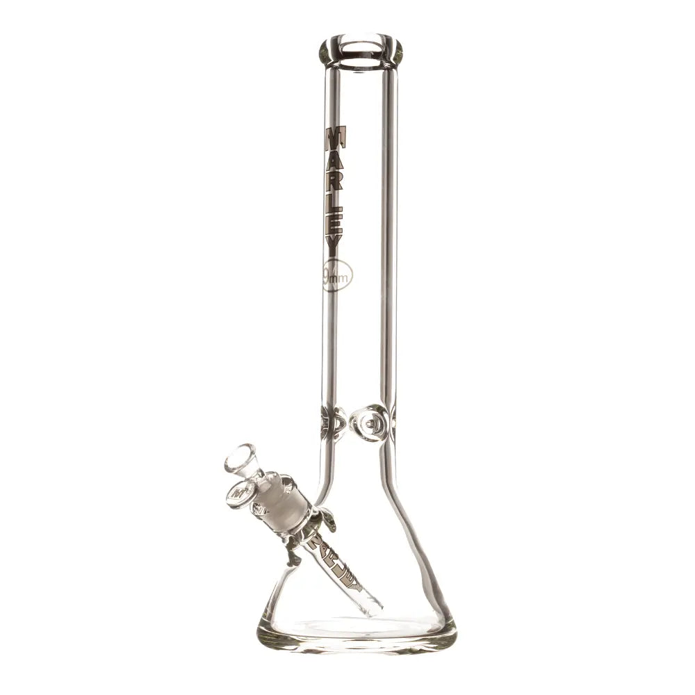 16" 9mm Marley Clear Beaker Bong Marley